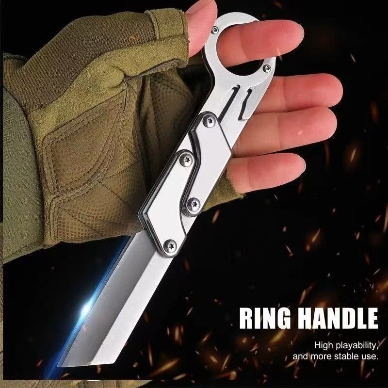 7-inch folding knife, claw knife